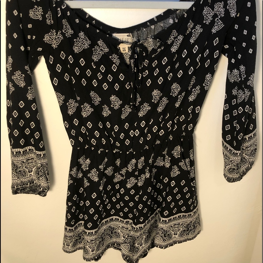 Pacsun Off the shoulder romper